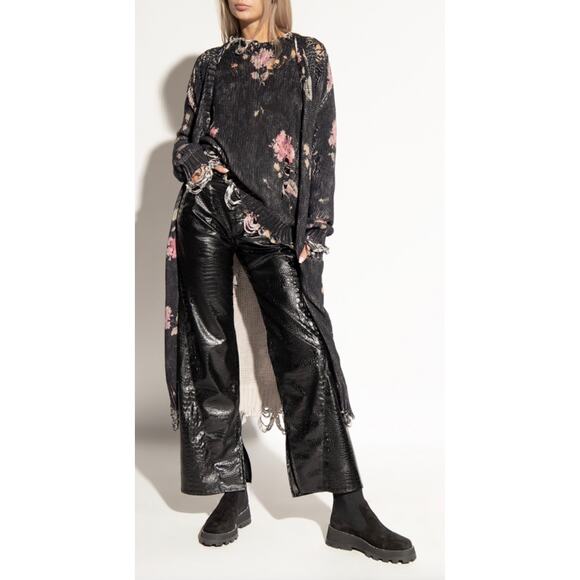 Jimmy Choo Black Clayton Suede Embellished Chelsea Boots - Picture 2 of 15